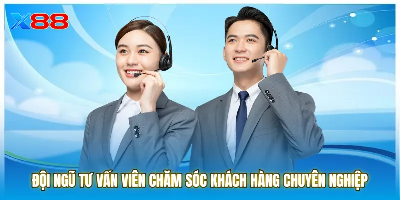 Đội ngũ tư vấn viên chăm sóc khách hàng chuyên nghiệp