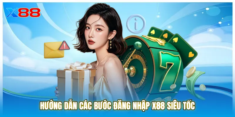 Hướng dẫn các bước đăng nhập X88 siêu tốc