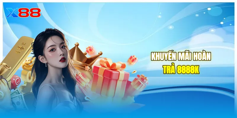 Khuyến mãi hoàn trả 8888K