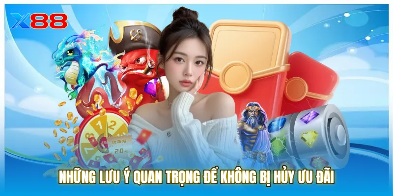 Những lưu ý quan trọng để không bị hủy ưu đãi